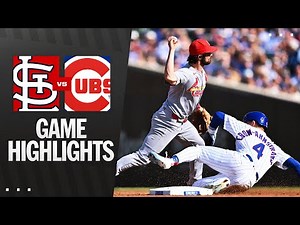 Cardinals vs. Cubs Game Highlights (9/28/25) | MLB Highlights