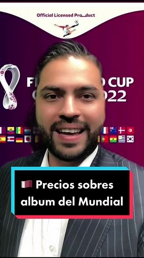 Precios Sobres Album Panini Qatar 2022
