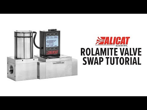Alicat Mass Flow Controller: Tutorial - Rolamite Valve Swap