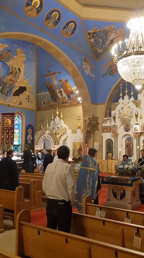 2.2K views · 106 reactions | Thank you to Holy Trinity Orthodox Church in Yonkers, NY, for welcoming our seminary community to celebrate the vigil for the feast of the Holy Dormition of the Mother of God this evening! | St Vladimir's Orthodox Theological Seminary | Facebook