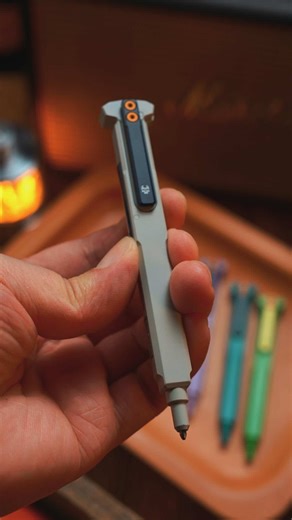 TacticalGeek TActuator12 Limited Edition Tactical Pen(Elegant Grey) A limited-edition titanium tactical pen combining award-winning design, bolt-action precision, and everyday writing performance in an elegant CERAKOTE finish. 👉 Claim one of the 10 worldwide https://www.geekedcstore.com/products/tactuator12-limited-edition-tactical-penelegant-grey #tacticalgeek #pouch #edcpouch #edcorganizer #gear