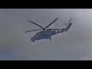🔴 Russian War In Ukraine - Ukrainian MI-24 Hind Helicopter Unleashes Rocket Strike On Russian Troops