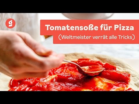 Tomato sauce for pizza (world champion reveals all the tricks)