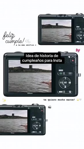 Idea de historia de cumpleaños para Insta