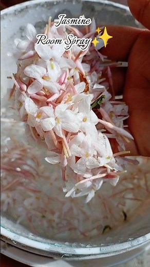 DIY Jasmine Room Spray 🌸 | Natural Home Fragrance in Minutes #DIY #RoomSpray #roomfragrance#perfume