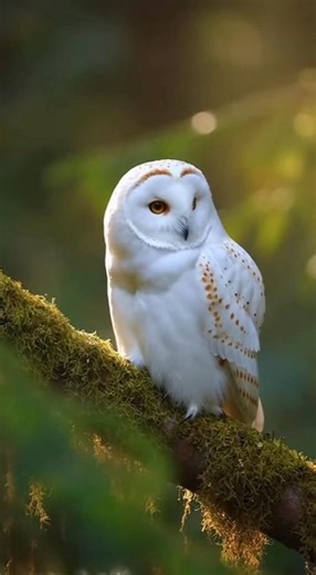 You Won’t Believe This White Owl is Real 😱 Ultra Realistic 4K Wildlife