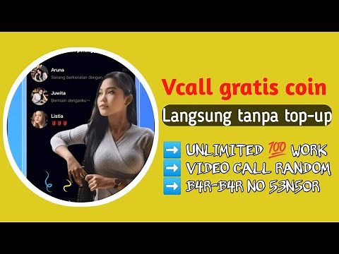 ✅Aplikasi vcs gratis 2024 no coin versi terbaru... apk vcs online gratis || aplikasi video call