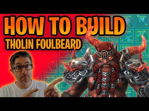 Tholin Foulbeard - How to build - RAID: Shadow Legends