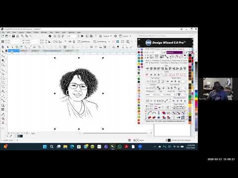 CORELDRAW TRW TRAINING GRAPHIC LINE ART