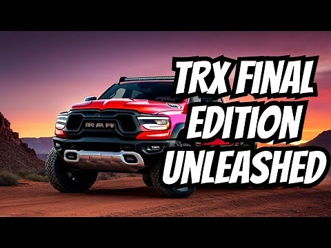2024 Ram TRX Final Edition Review + Test Drive