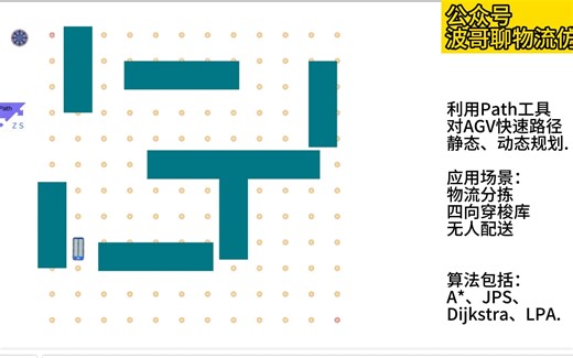 利用Path工具快速进行agv路径规划