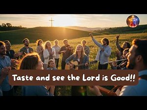 Taste and see the Lord is Good ! New Christian Song with Lyrics