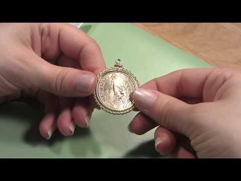 How to Mount a Coin Into a Coin Bezel Frame