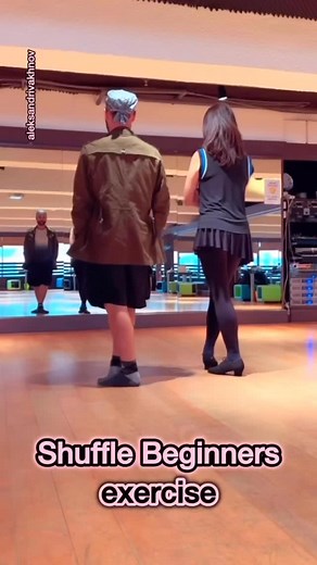 Shuffle footwork exercise for beginners. #dance #practice #tutorial | Aleksandr Ivakhnov