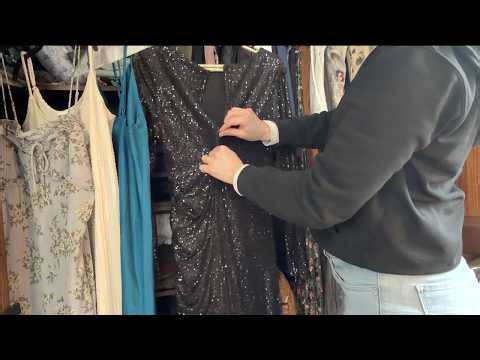 ASMR - Describing and Styling two Dresses - Softly Spoken