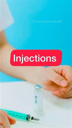 Injections | four main types of injections| medical