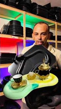 Mold tray for cement and plaster