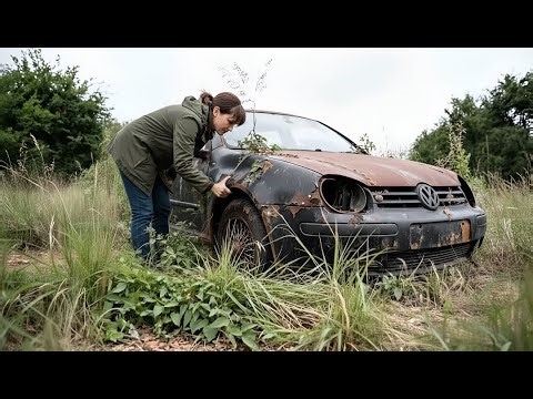 ASMR Car Restoration | 2004 VW Golf Full Restoration | Abandoned to Looking Like New