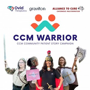 ⚔️Introducing the CCM Warrior Campaign!⚔️ We're looking for brave #CCMWarriors to share their stories living with Cerebral Cavernous Malformations (CCM). Together, alongside the Alliance to Cure Cavernous Malformation, we can raise awareness and advance research for better treatments. Watch the video below and check out the link in our bio to learn more about how you can help. Whether you are a fighter, survivor, or a caregiver, your story matters. Share your journey, inspire others, and join th