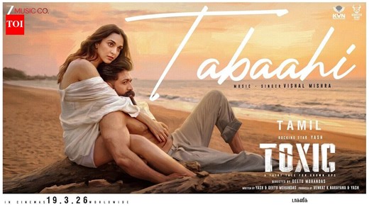 Toxic | Tamil Song - Tabaahi (Audio)