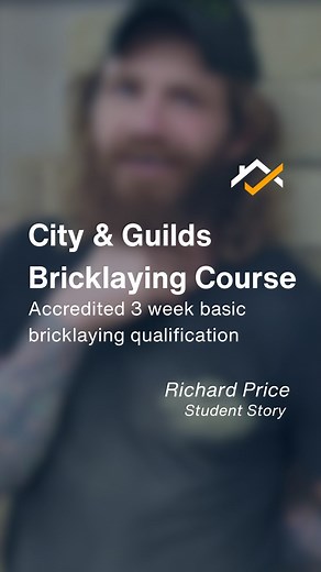 隣Bricklaying Student Story隣 Bricklaying Student Richard, has just...