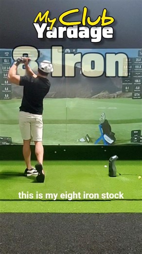 My 8 iron Yardage