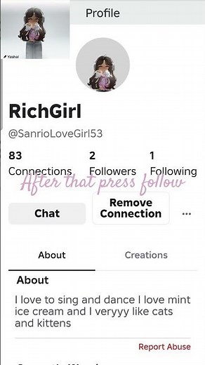 How ro follow someone on roblox #roblox