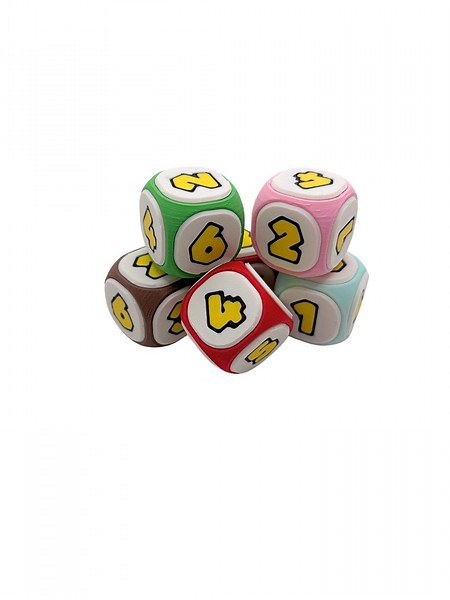 Mario Party Dice Set - D6 - Etsy