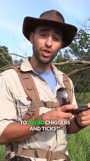 21K views · 188 reactions | Avoiding ticks, chiggers, and leeches! #wildlife #outdoors #insects #coyotepeterson | Coyote Peterson | Facebook