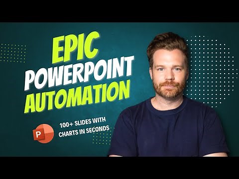 Automate Hundreds of PowerPoint Slides With Charts in Seconds