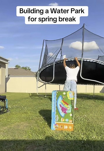 Building a Backyard Water Park for Spring Break Fun