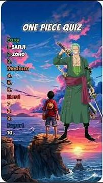One Piece Quiz | Can You Guess These Character? 🤔🏴‍☠️