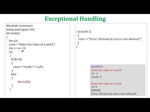 4 4 4 5 4 6 Exceptional Handling