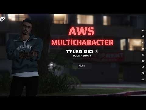 [PREMIUM] FiveM Cinematic Multicharacter & Spawn Selector | AWS Studio Edition (QB/ESX) FiveM Script