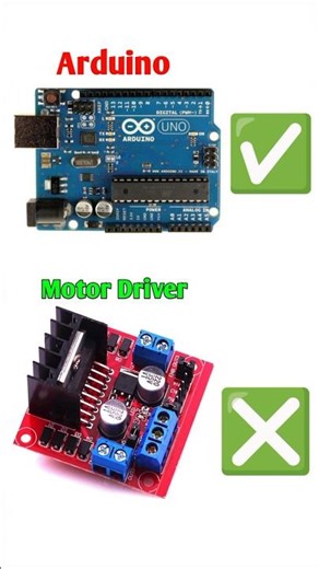Arduino Nano vs Motor Driver: Best Robotics Combo? 🤖 #shorts