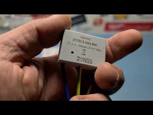 Descarcator (SPD) ETI ETITEC V T2 255/20 1+1 monofazat.Se poate monta si la bloc.