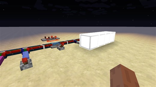 Minecraft数字电路：四位递减计数器测试-基于[PR]红石计划 (ProjectRed)