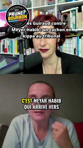🐷 @guirauddavid en procès contre Meyer Habib qui vient au tribunal... en kippa. Et ça ne dérange personne, visiblement, mais ça provoque l'ironie de @caroline_fiat et @leoheb1305. | Prune Bourbon