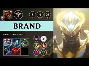Brand Support vs Alistar - KR Master Patch 25.21