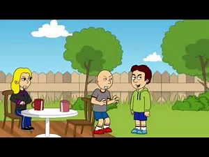 Goanimate - Kenward tries to split Mandy and Classic Caillou up/Concussion time/Grounded big time