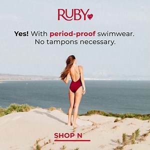 Pull on a set of cute Ruby Love swimwear featuring built-in absorbent liner and leak-proof technology for all your oceanic needs. | Ruby Love
