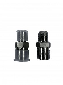 [Hot Item] Durable Stainless Steel Dual Male Thread Adapter for Versatile Connections