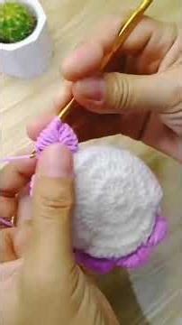 how to crochet a coaster | easy crochet coaster tutorial #crochet #crocheting