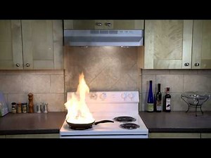StoveTop FireStop Rangehood Demonstration