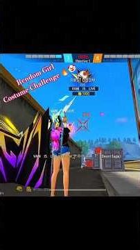 Lone Wolf Girl Ke Saath 1vs1 Costum Challenge 🔥🤡☠️ #freefire #short #shortsfeed