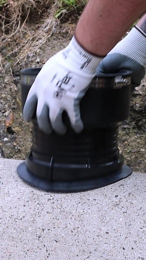 Flexible Saddle for Concrete and Clay Pipe Junctions