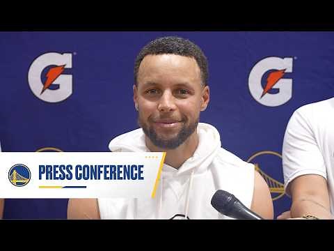Stephen Curry Recaps Day 1 of Warriors 2026 Training Camp
