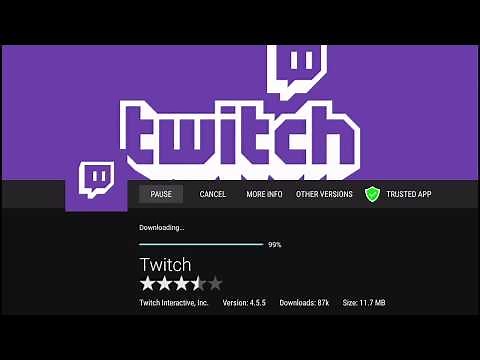 Easiest way to download Twitch.tv APK on Amazon Fire