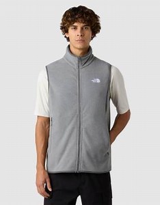 The North Face Glacier fleece vest in tnf mid grey heather | ASOS