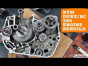 Part 1 : Engine Rebuild : KTM Duke/RC 390